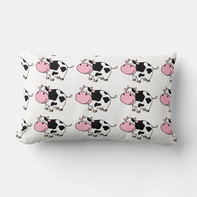 Cow Lumbar Cushion (Front)