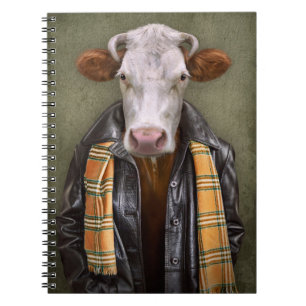 Cow Man Notebook