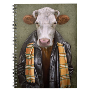Cow Man Notebook