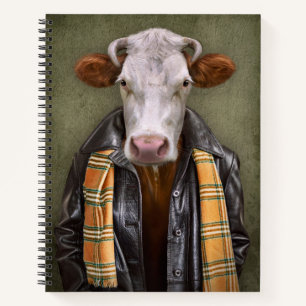 Cow Man Notebook