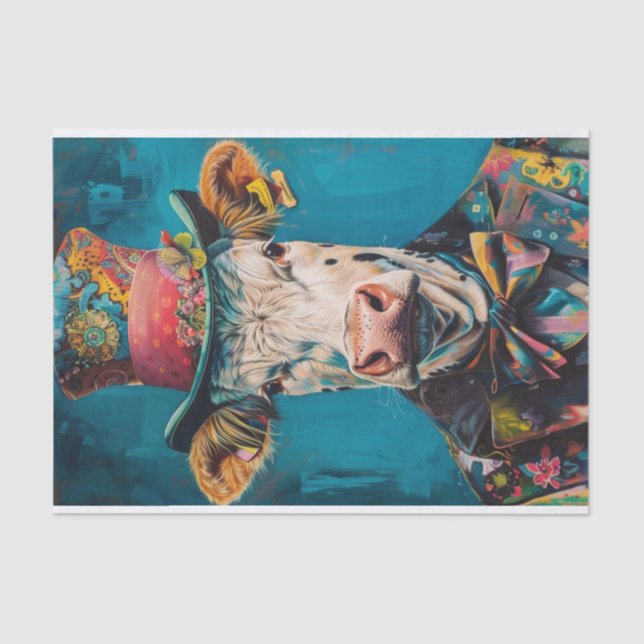 Cow Mania3 Tissue Paper (Front)