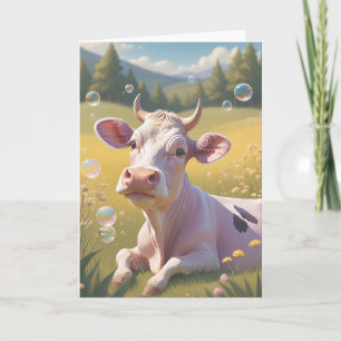 Cow Memories of Bliss Card
