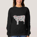 Cow Merry Christmas Santa Pajama  For Men Women Sweatshirt<br><div class="desc">Cow Merry Christmas Santa Pajama  For Men Women</div>