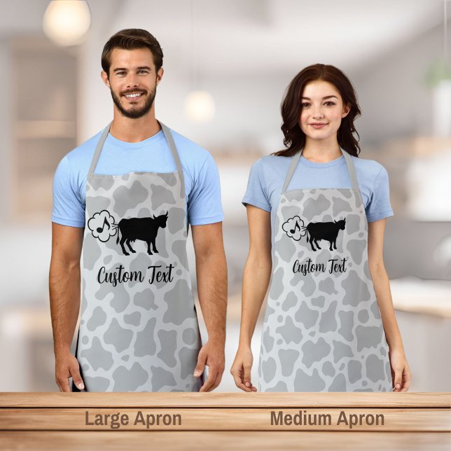 Cow Methane Icon Apron (Creator Uploaded)