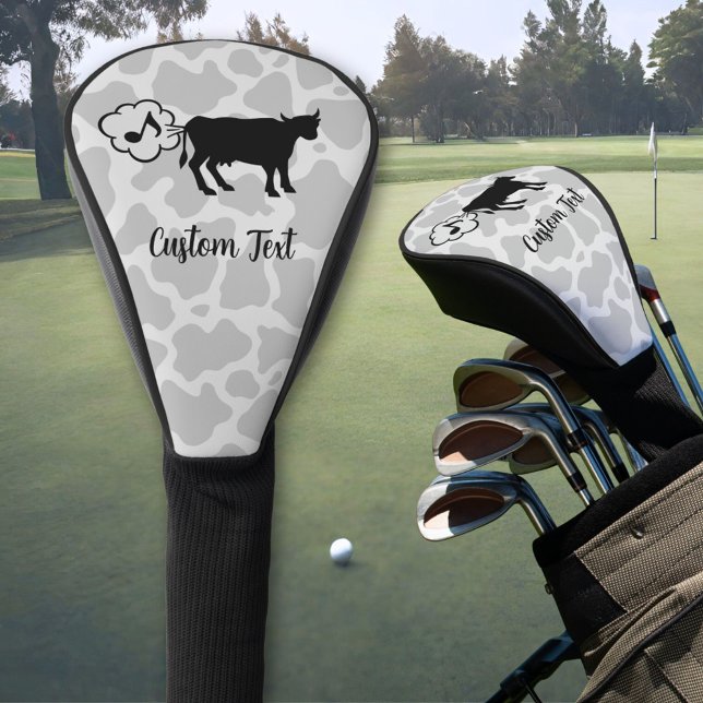 Cow Methane Icon Golf Head Cover (Creator Uploaded)