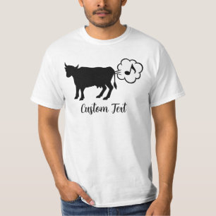 Cow Methane Icon T-Shirt