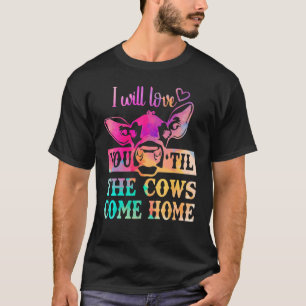 Cow Moo Heifer Mom Mothers Day Father Dad Cows Ho T-Shirt