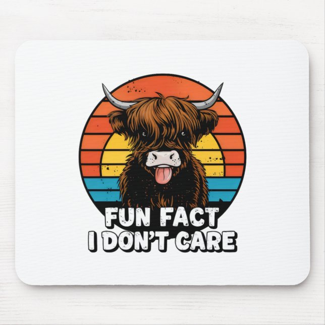 Cow. Mouse Pad (Front)
