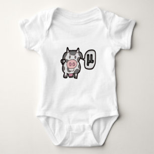 Cow MU - Cow MU Baby Bodysuit