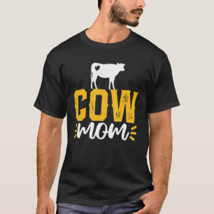 Cow Mum Farmer T-Shirt