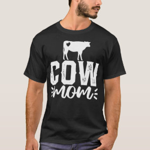 Cow Mum Mother's Day Gift  T-Shirt