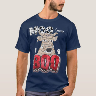 Cow Mummy Halloween, Cow Lover, Moo I Mean Boo Spo T-Shirt