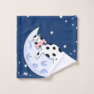 Cow Over the Moon Bath Towel Set