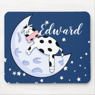 Cow Over the Moon Mouse Pad