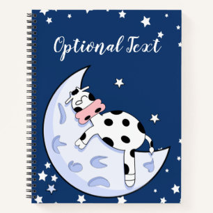 Cow Over the Moon Notebook