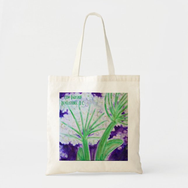 Cow Parsnip Tote Bag (Front)
