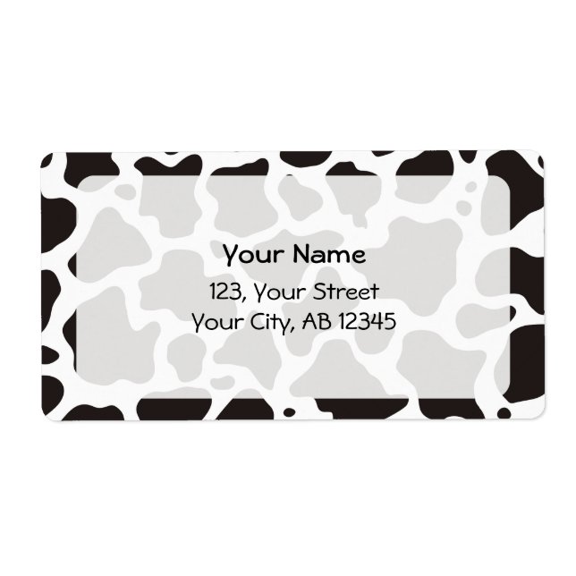 Cow pattern background (Front)