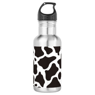Cow pattern background 532 ml water bottle