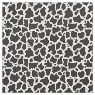 Cow pattern background fabric