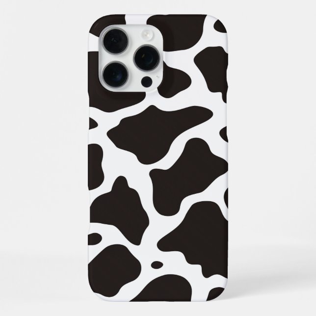 Cow pattern background iPhone case (Back)