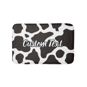 Cow Pattern Bath Mat