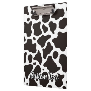 Cow Pattern Clipboard