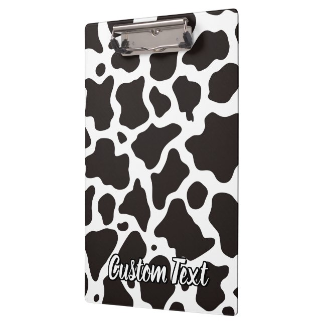 Cow Pattern Clipboard (Left)