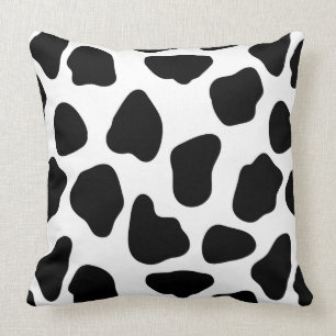 Cow pattern cushion