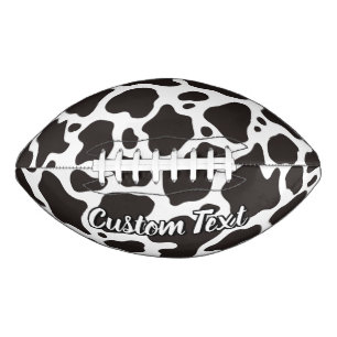 Cow Pattern Football