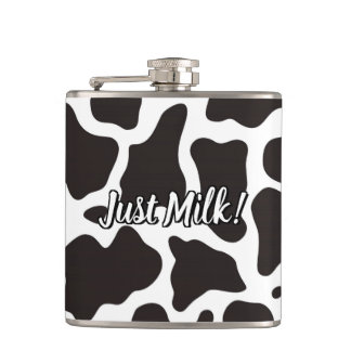 Cow Pattern Hip Flask