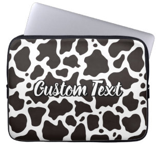 Cow Pattern Laptop Sleeve