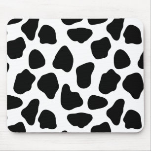Cow pattern mouse pad