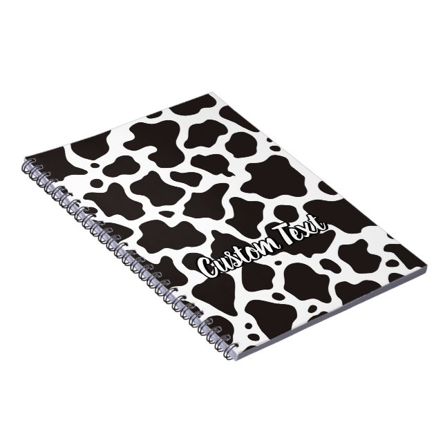 Cow Pattern Notebook (Right Side)