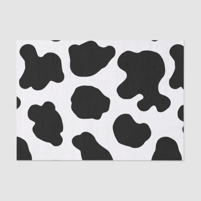 Cow Pattern Printed  Tissue Paper (Front)
