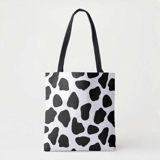 Cow pattern tote bag (Front)