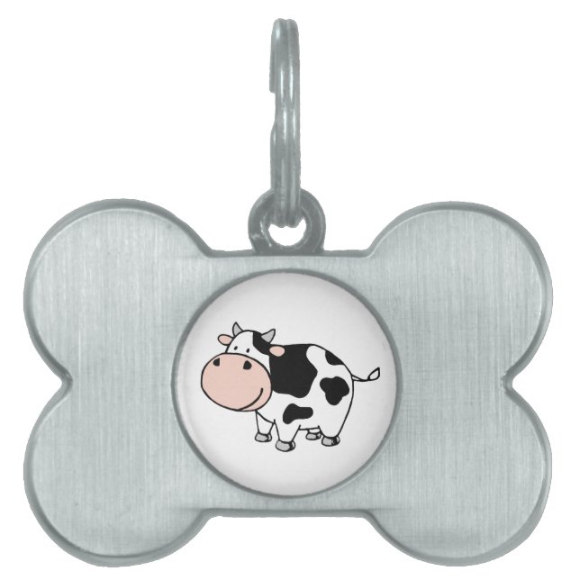 Cow Pet Tag (Front)