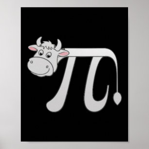 Cow Pi Poster
