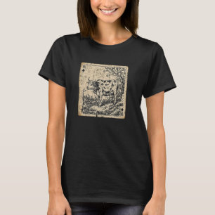 Cow Playing Card, Unique Cool Retro Antique Lookin T-Shirt