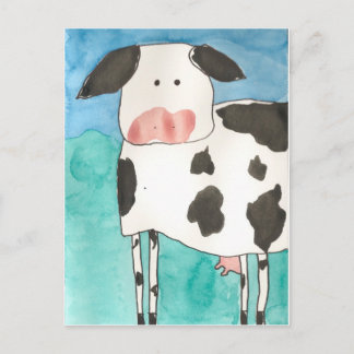 Cow Postcard