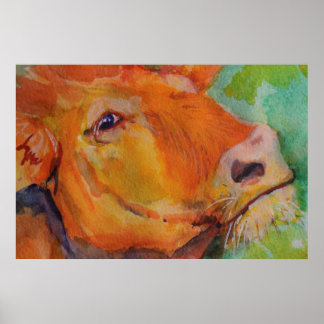 Cow Poster