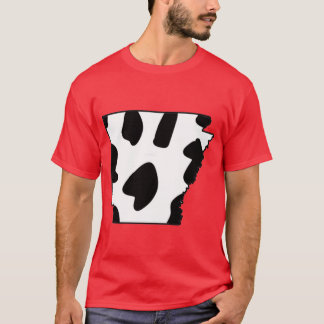 Cow Print Arkansas Oversized T-Shirt