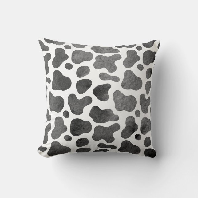 Cow Print Bedroom, Nursery, home decor Cushion (Front)