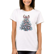 Cow Print Bow Christmas Tree