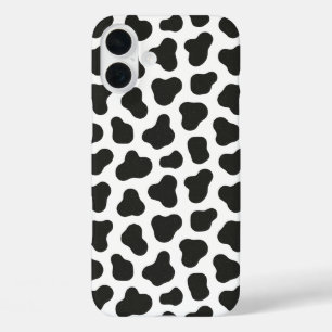 Cow Print iPhone 16 Plus Case