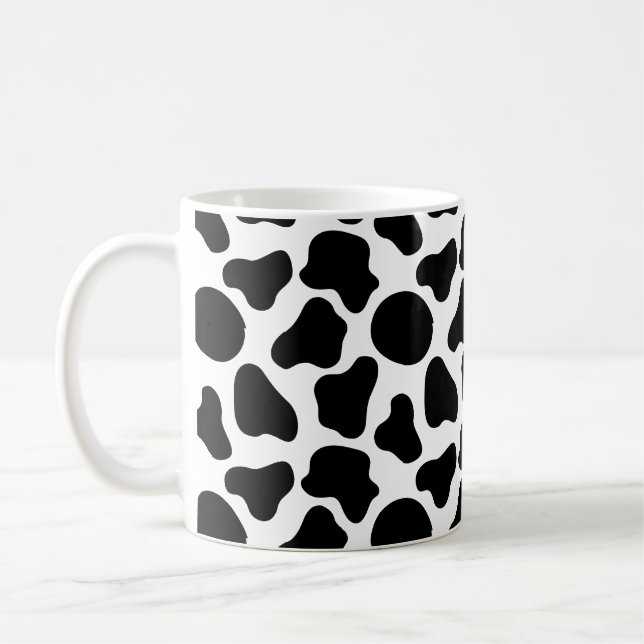 Cow Print Coffee Mug (Left)