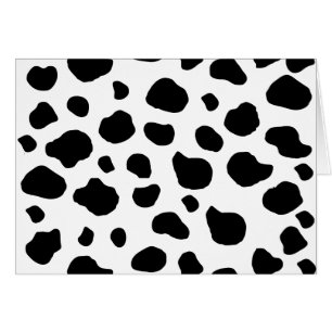 Cow Print, Cow Pattern, Cow Spots, Black And White