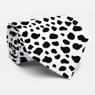 Cow Print, Cow Pattern, Cow Spots, Black And White Tie