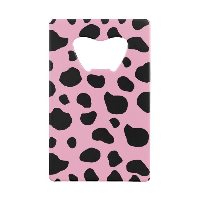 Cow Print, Cow Pattern, Cow Spots, Pink Cow (Front)