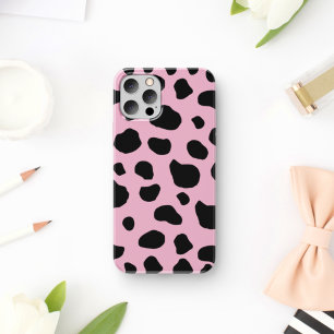 Cow Print, Cow Pattern, Cow Spots, Pink Cow iPhone 11 Case