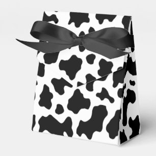Cow Print Cowgirl Country Farm Animal Party Favour Box